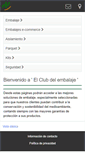 Mobile Screenshot of elclubdelembalaje.com